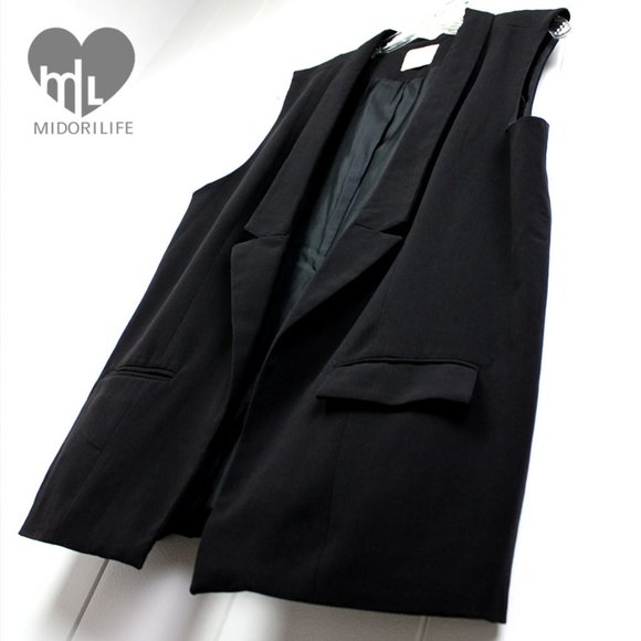 SILENCE + NOISE  Boyfriend Blazer Vest - Picture 4 of 5